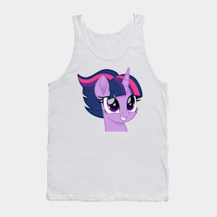 Twilight Sparkle portrait short mane Tank Top